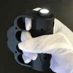 Multi-function Knuckle Stun GUN Baton Flashlight