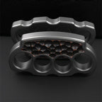 Titanium Alloy Purple Copper Patch Knuckle Duster