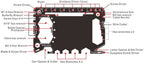 Multi Purpose Survival Pocket Tool - 43 in 1 - Credit Card Wallet Size