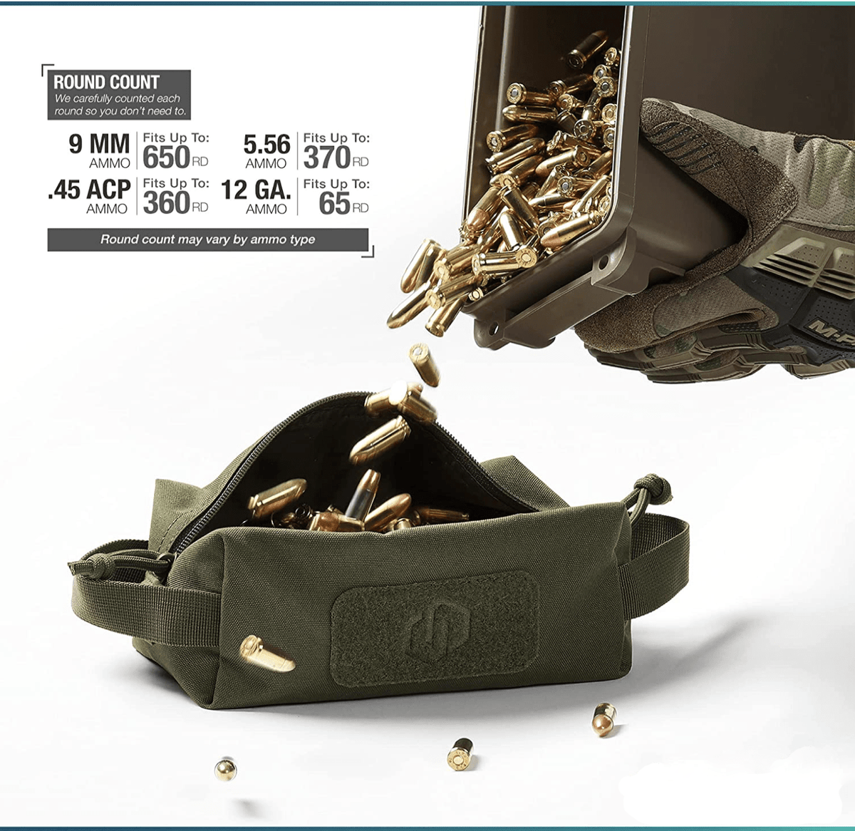 Soft Tactical Storage Pouch (4 Pack)