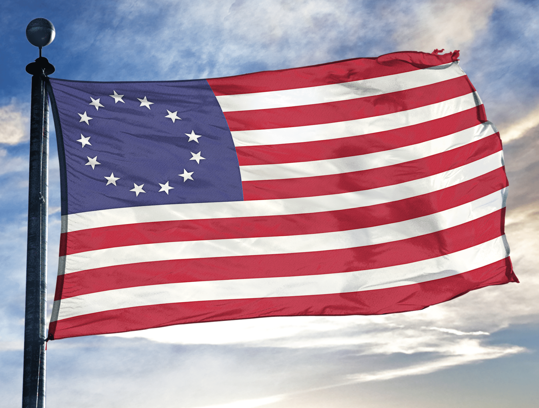 Betsy Ross Flag - 3' x 5'