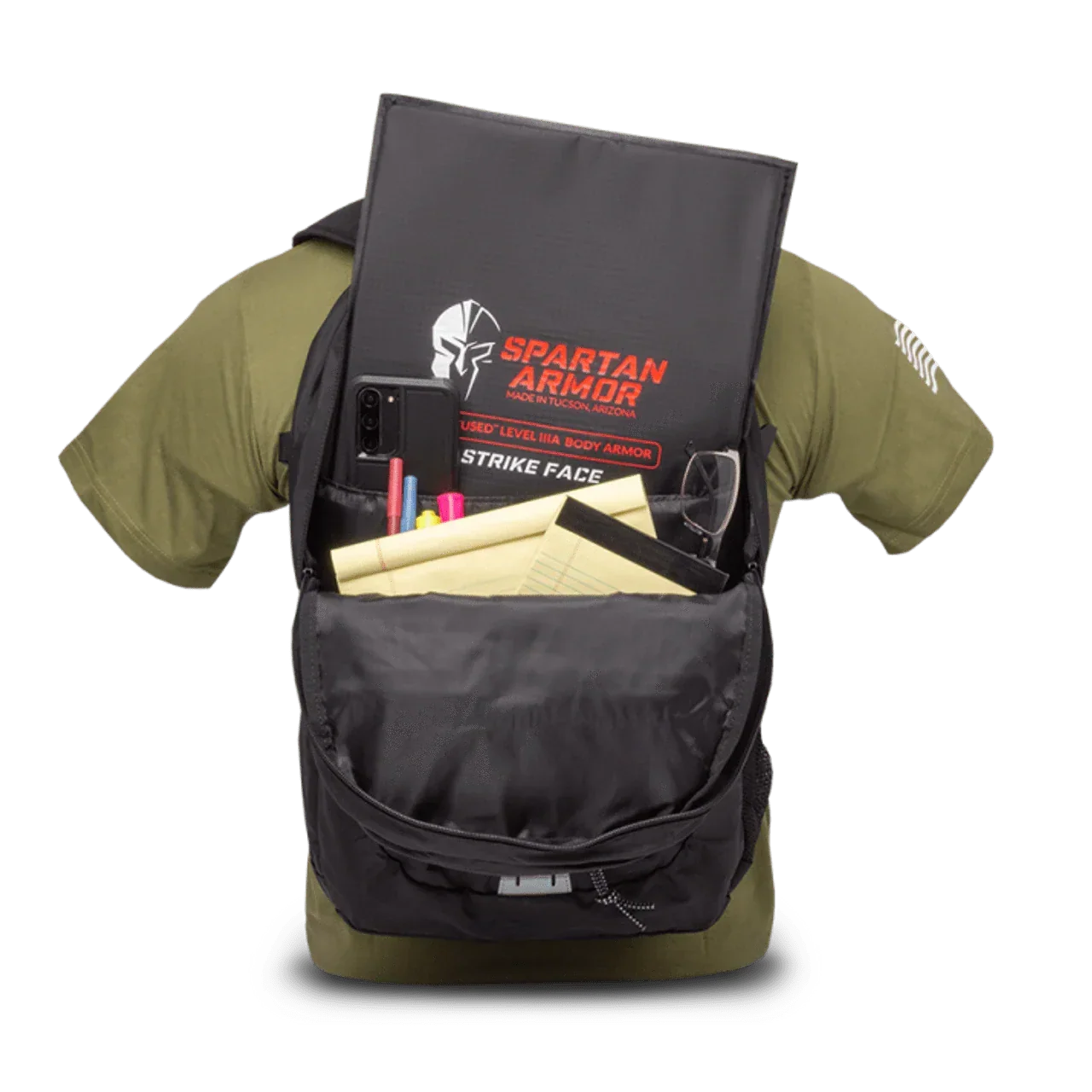 Spartan Level 3A Backpack Armor Panel
