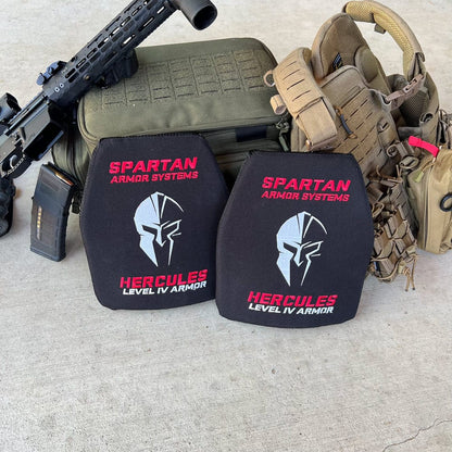 Spartan Level IV Ceramic Body Armor (Set of 2)