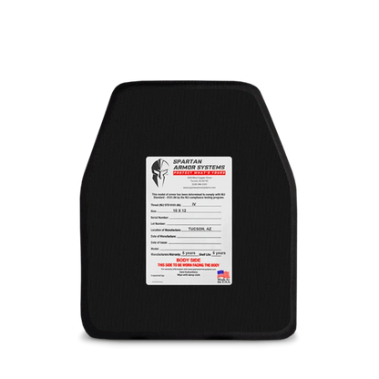 Spartan Level IV Ceramic Body Armor (Set of 2)