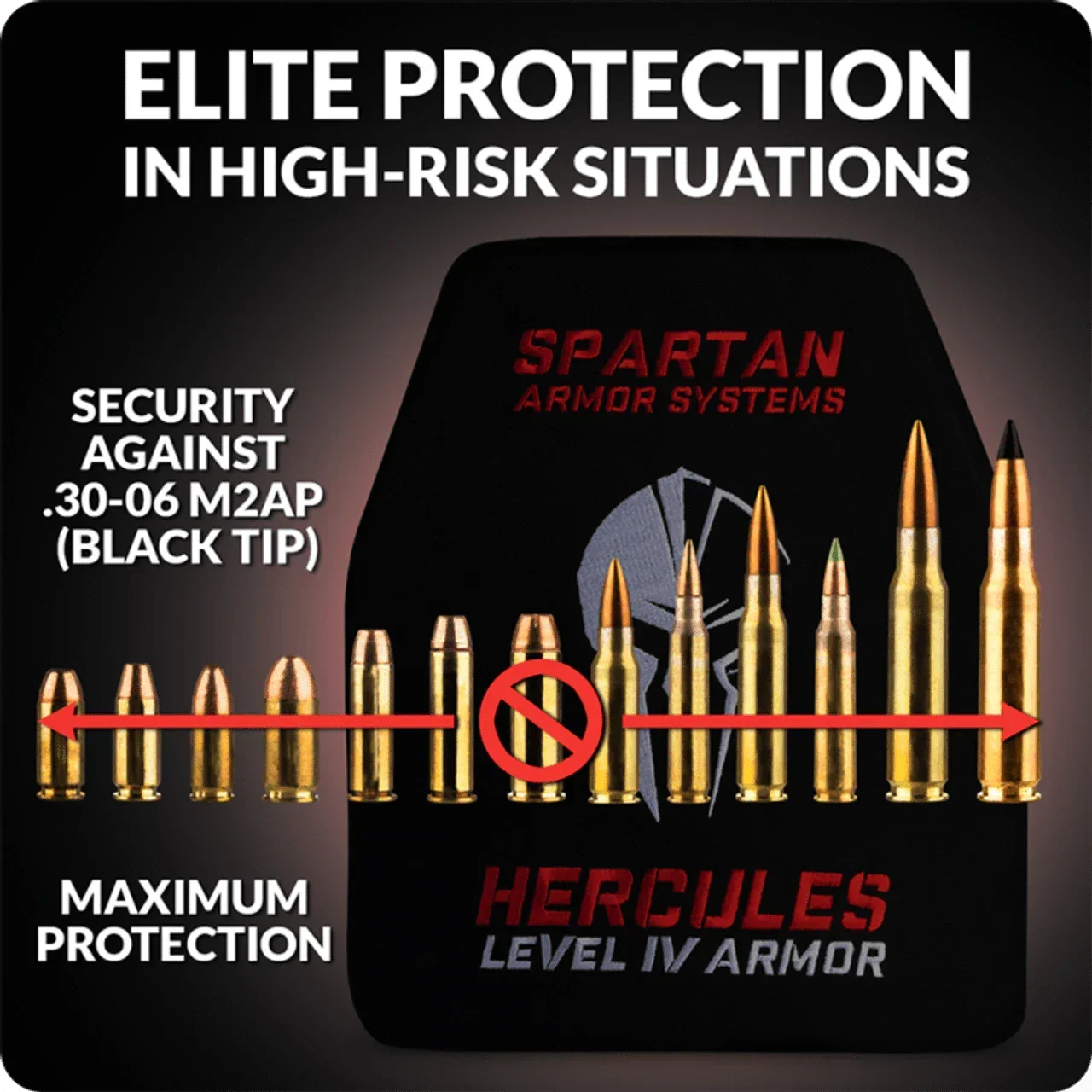 Spartan Level IV Ceramic Body Armor (Set of 2)