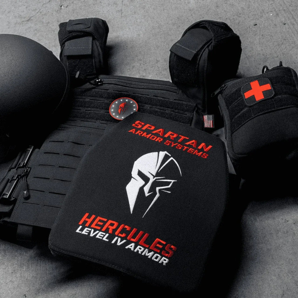 Spartan Level IV Ceramic Body Armor (Set of 2)
