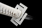 Hand Forged Anime Bleach Ichigo Bankai Sword Tensa Zangetsu Hand Polished  Spring Steel