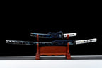 Hand Forged Anime Katana Ghost of Tsushima 9260 Spring Steel Reproduction