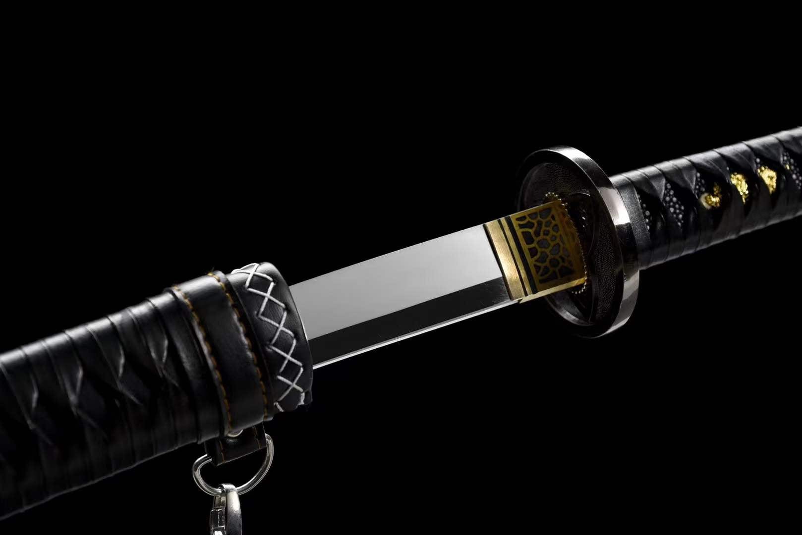 Hand Forged Anime Katana Walking Dead Mirror polishing