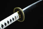 Hand Forged Anime One Piece Roronoa Zoro's Wado Ichimonji Sword 1045 High Carbon Steel Clay Tempered