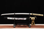 Hand Forged Japanese Samurai Katana Cloud Sword High-performance 9260 Spring Steel Full Tang