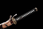 Hand Forged Japanese Samurai Katana Desert T10 Turns the soil to burn blade