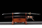 Hand Forged Japanese Samurai Katana Desert T10 Turns the soil to burn blade