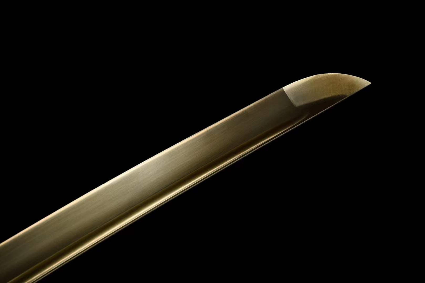 Hand Forged Japanese Samurai Katana Golden Snake High Manganese Steel Hand grinding