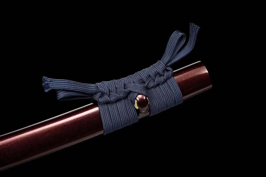 Hand Forged Japanese Samurai Katana Shadow Mirror High Manganese Steel