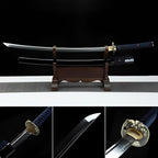 Hand Forged Japanese Samurai Katana Skeleton Specialty steel Turns the soil to burn blade fine grinding