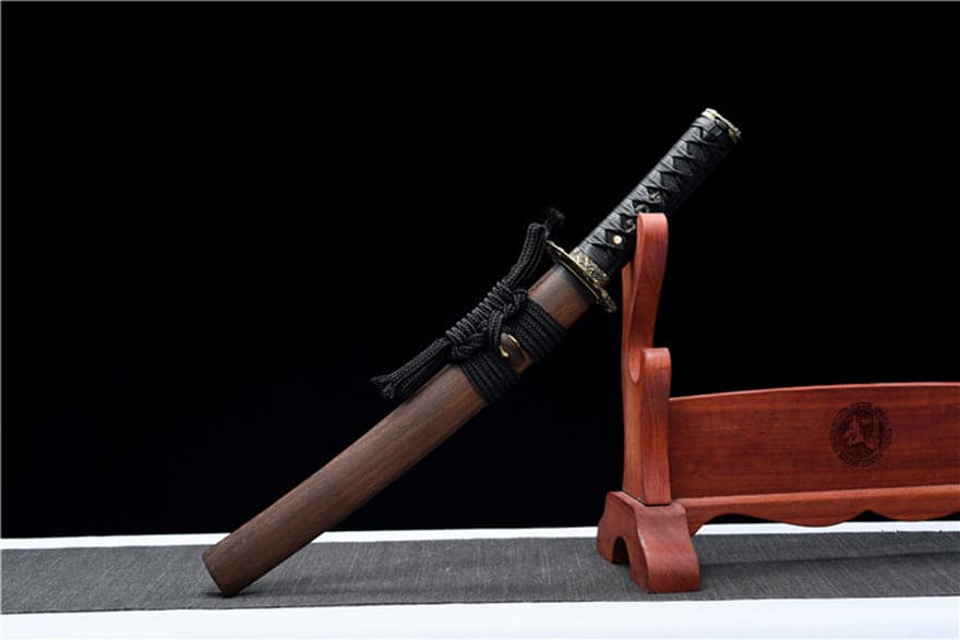 Hand Forged Japanese Short knife Imperial Soul Pattern Steel