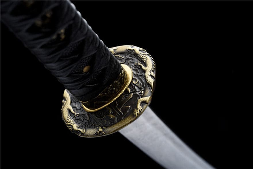 Hand Forged Japanese Short knife Imperial Soul Pattern Steel