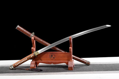 Hand Forged Japanese Type 98 WWII Command Knife 9260 Spring Steel