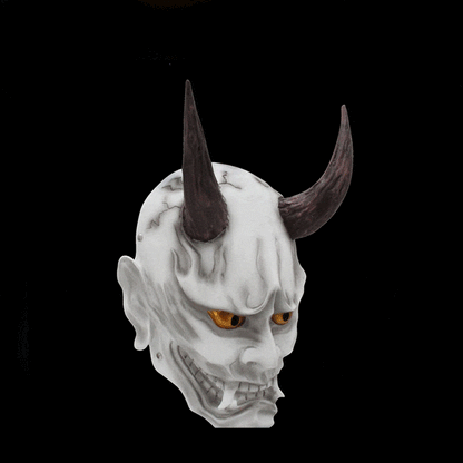 Hand-Made Japanese Hannya Ball COS Oni Mask