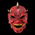 Hand-Made Japanese Hannya Demon King Resin Oni Mask