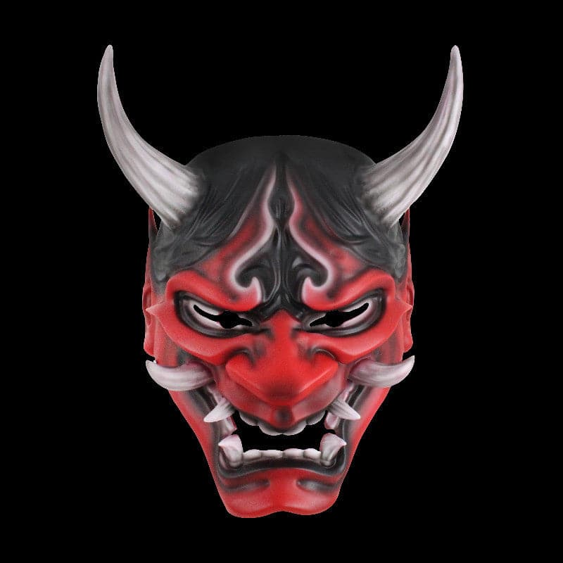 Hand-Made Japanese Hannya  Resin Oni Mask