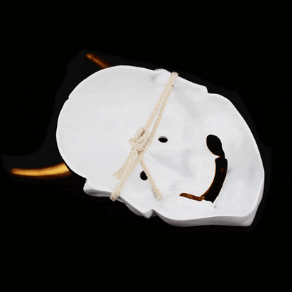 Hand-Made Japanese Hannya 凛凛蝶 Resin Oni Mask