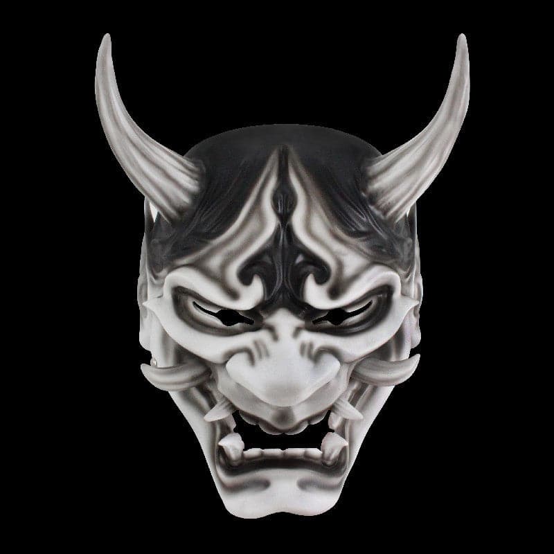 Hand-Made Japanese Hannya  Resin Oni Mask