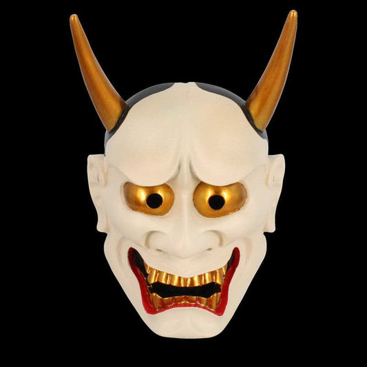 Hand-Made Japanese Hannya Resin Oni Mask