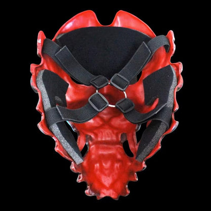 Hand-Made Japanese Hannya War Leopard Armor Oni Mask