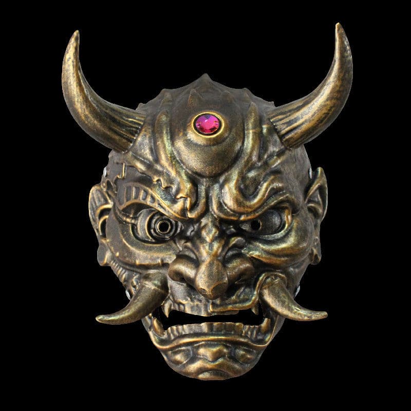 Hand-Made Japanese Resin Oni Mask