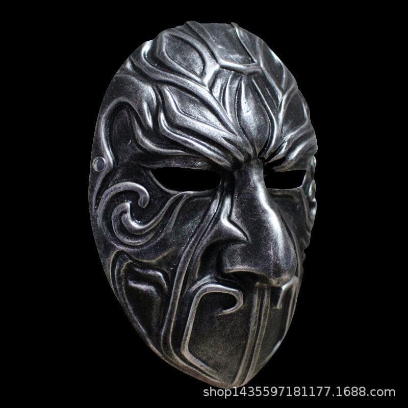 Hand-Made Painting the bad people Resin Mask