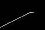 Handmade Anime NARUTO Sasuke Kusanagi-No-Tsurugi Sword Shirasaya Ninja Sword Spring Steel WhiteBlade