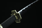 Handmade Anime One Piece Roronoa Zoro's Yubashiri Sword 1045 High Carbon Steel Black