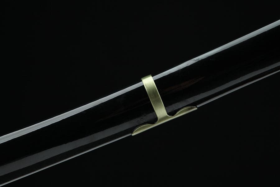 Handmade Anime One Piece Roronoa Zoro's Yubashiri Sword 1045 High Carbon Steel Black