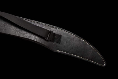 Handmade Beast Demon Oxtail Blade High Manganese Steel Corrosion pattern