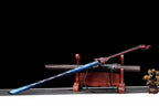 Handmade Devour the Moon Manganese Steel Chinese Sword With Blue Blade