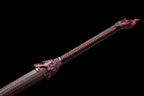 Handmade Devour the Moon Manganese Steel Chinese Sword With Blue Blade