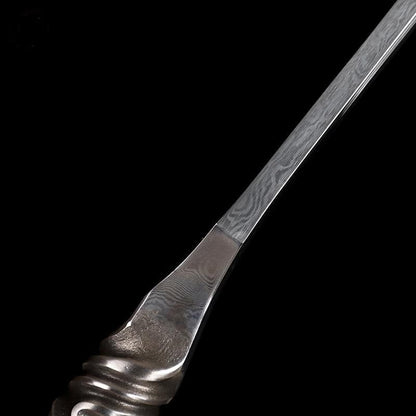 Handmade God of War Pattern Steel One-piece forging