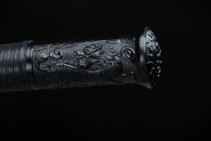 Handmade High Carbon Steel Archaic Blood Dragon  Tang Heng Sword