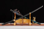 Handmade Japanese Tachi Odach Thousand Feathers 1060 High Speed Steels Hand grinding