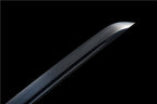 Handmade Japanese Tachi Odachi Dark Shadow High Carbon Steel Blackened blades