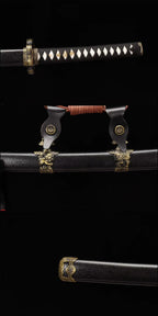 Handmade Japanese Tachi Odachi Hidden Front 9260 Spring Steel