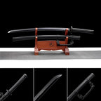 Handmade Japanese Tachi Odachi High Manganese Steel Blade blackening process