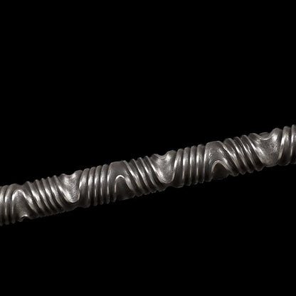 Handmade Warrior Pattern Steel One-piece Forging