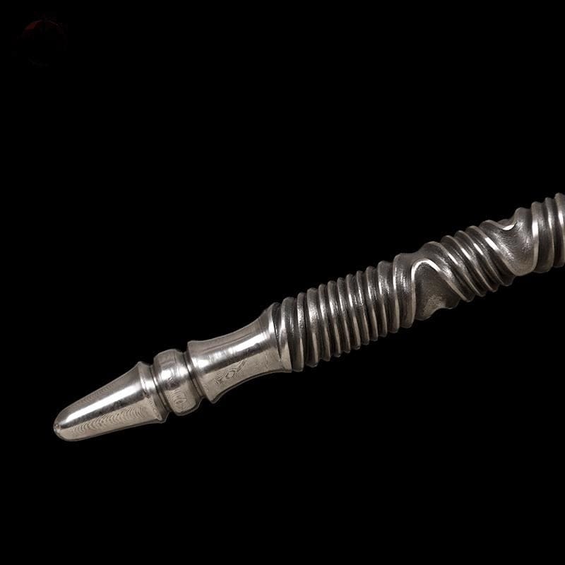 Handmade Warrior Pattern Steel One-piece Forging