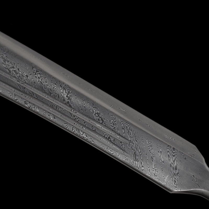 Handmade God of War Pattern Steel One-piece forging