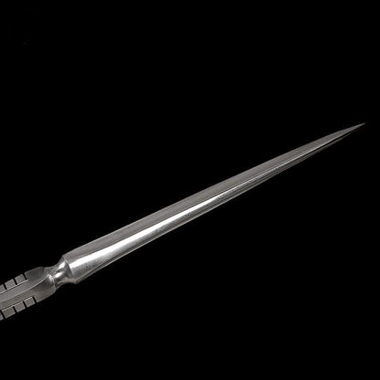 Handmade 三棱 Pattern Steel One-piece forging