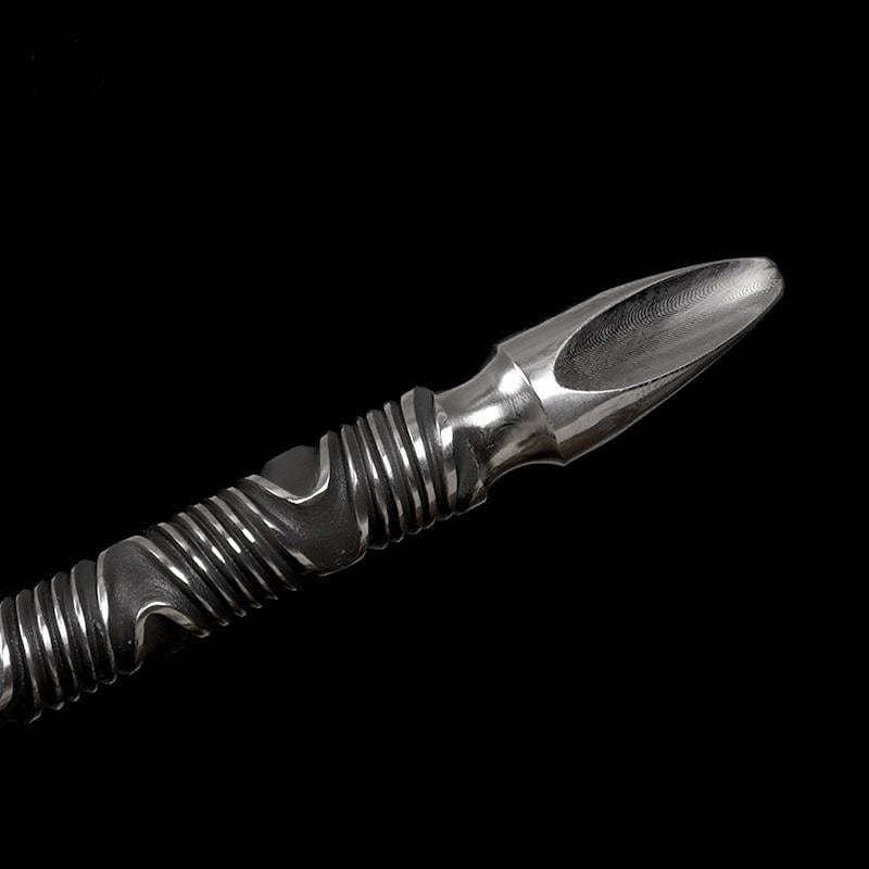 Handmade 三棱 Pattern Steel One-piece forging