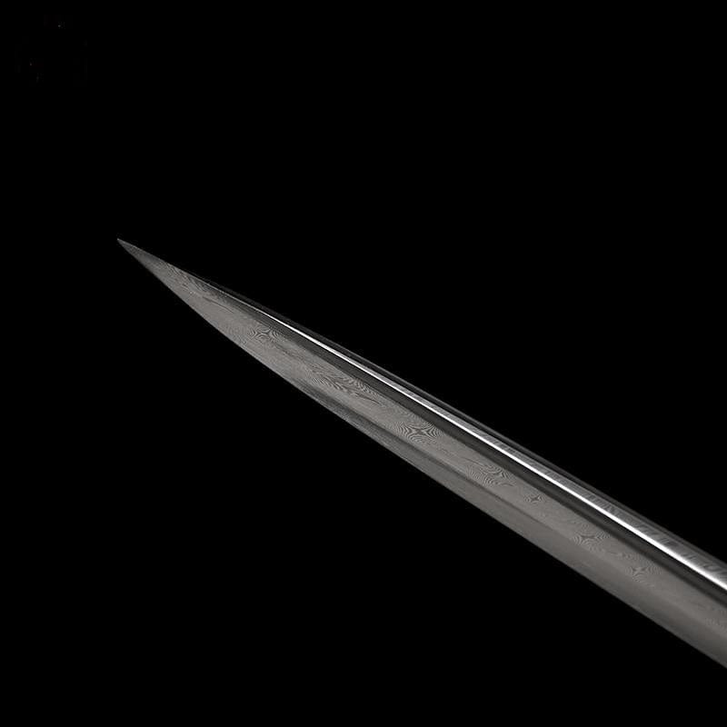 Handmade 三棱 Pattern Steel One-piece forging